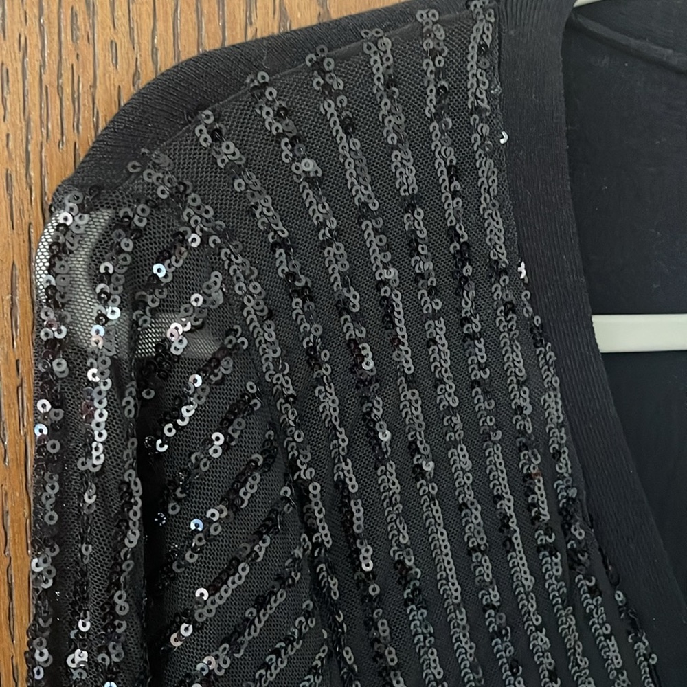 Guess Los Angeles sequins Cardigan, like new! Medium - Picture 3 of 11